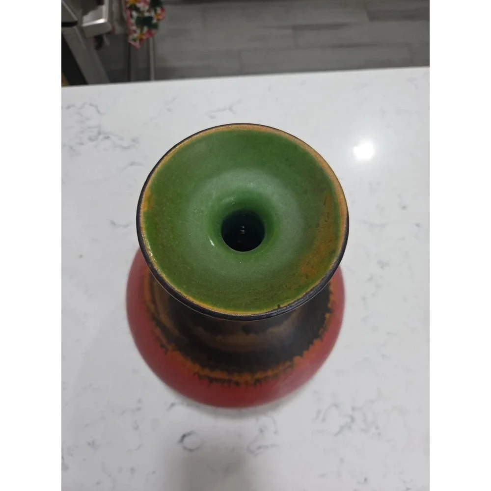 Mid-Century Alvino Bagni for Raymor Multicolor Italian Modernist Pottery